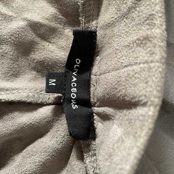 Tan suede leggings - Picture 4 of 4